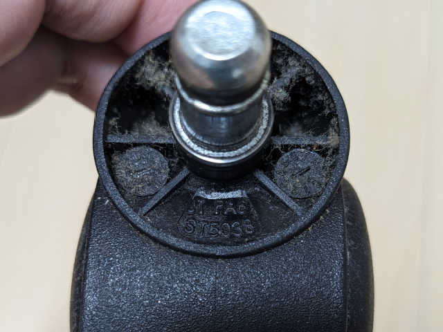 キャスターの規格表示の画像